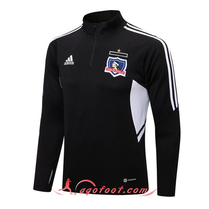 Sweatshirt Training Colo-Colo Noir 2022/2023