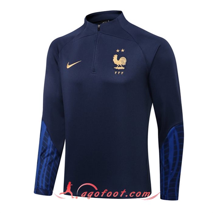 Sweatshirt Training France Bleu Marin 2022/2023