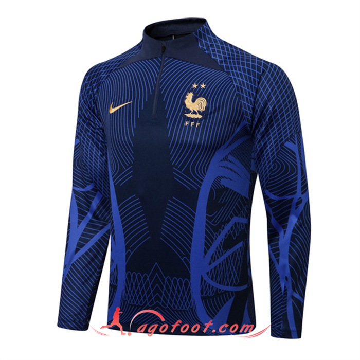 Sweatshirt Training France Bleu 2022/2023