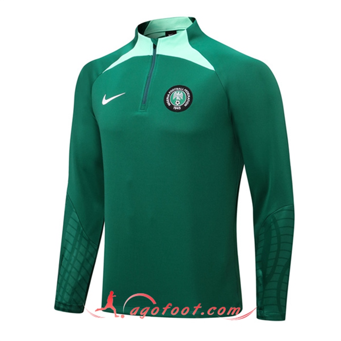 Sweatshirt Training Nigeria Vert 2022/2023