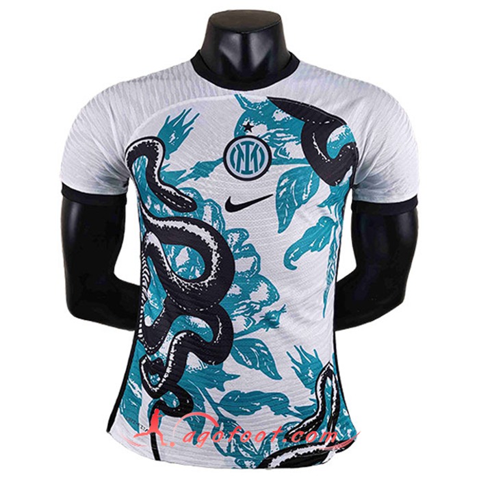 Maillot de Foot Inter Milan Blanc 2022/2023