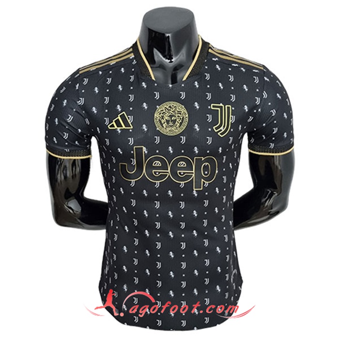 Maillot de Foot Juventus Versace Edition Noir 2022/2023