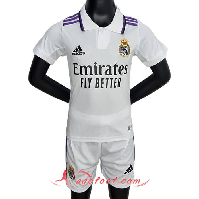 Maillot de Foot Real Madrid Enfant Domicile 2022/2023