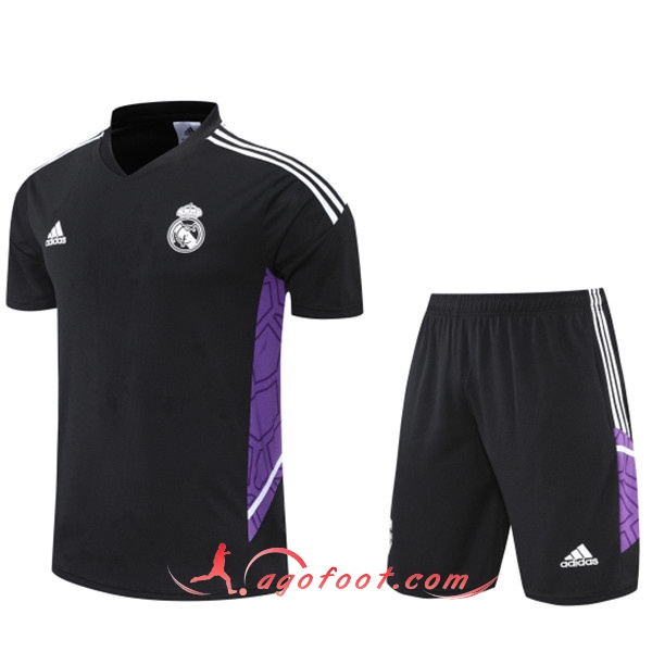 Ensemble Training T-Shirts +Shorts Real Madrid Blanc 2022/2023