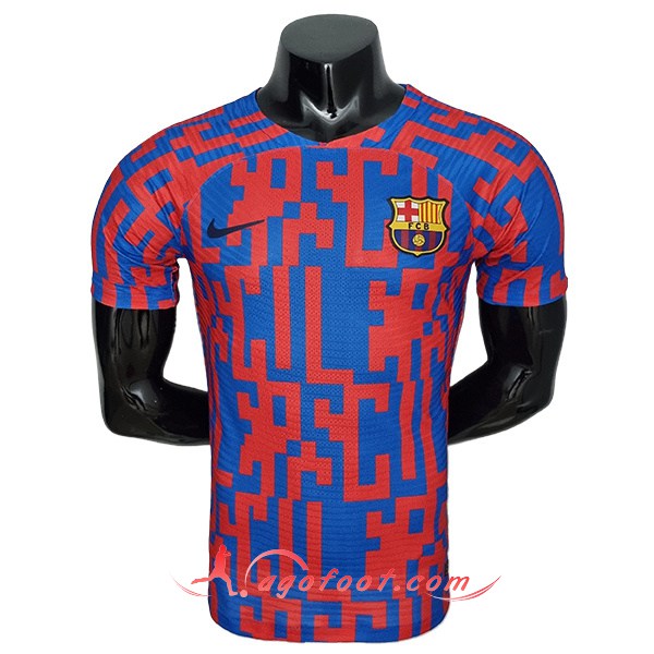 Training T-Shirts FC Barcelone Rouge/Bleu 2022/2023