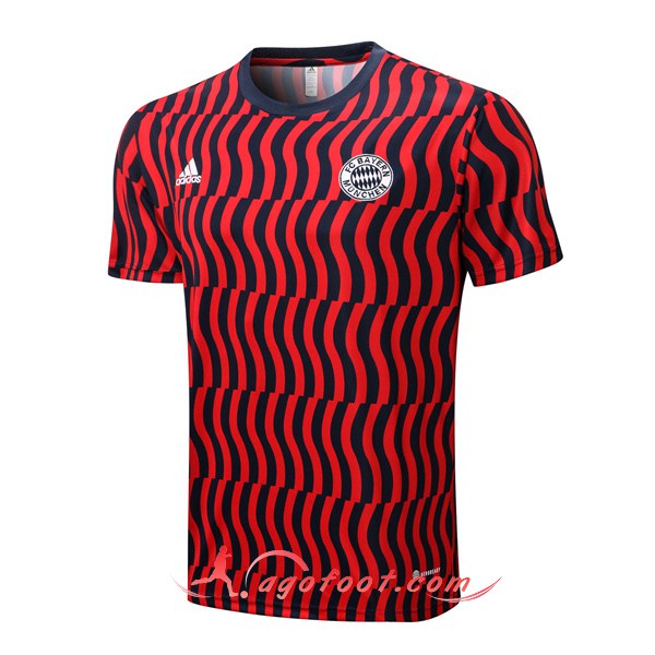 Training T-Shirts Bayern Munich Rouge/Noir 2022/2023