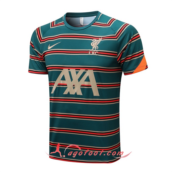 Training T-Shirts FC Liverpool Vert/Rouge 2022/2023