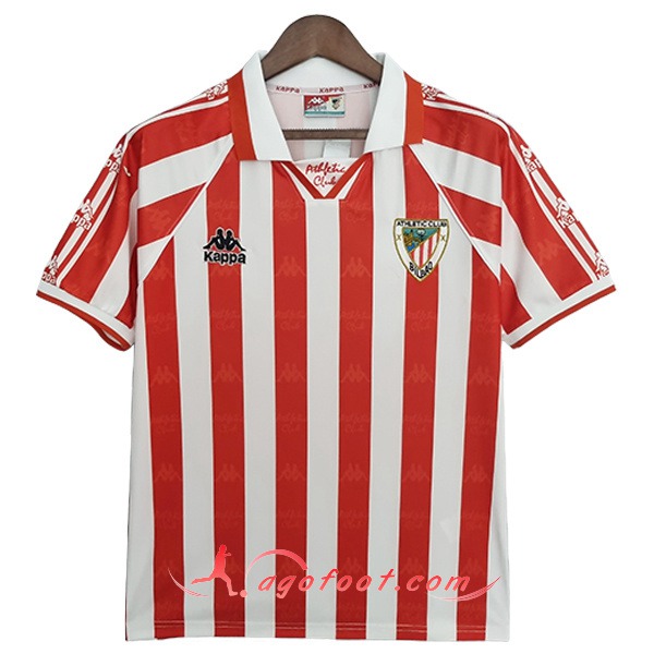 Maillot de Foot Athletic Bilbao Retro Domicile 1995/1997