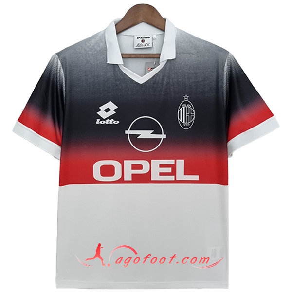 Maillot de Foot Milan AC Retro Blanc 1995/1996
