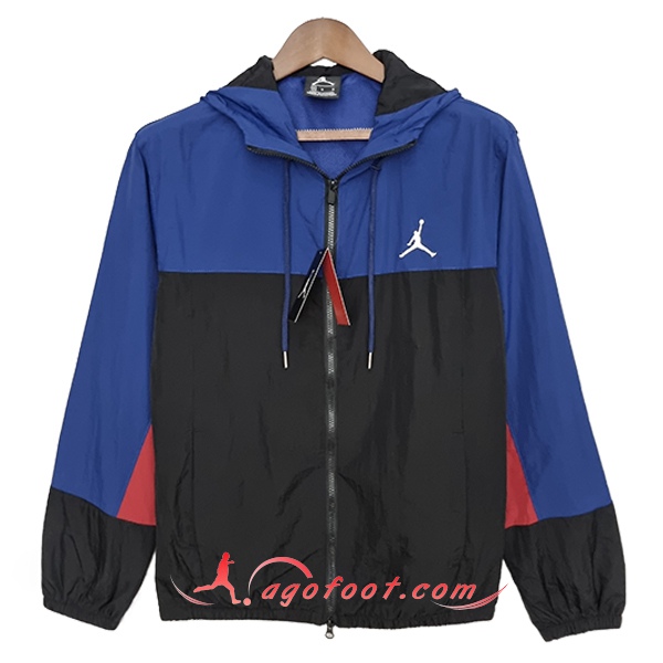 Coupe-Vent Jordan PSG Noir/Blue 2022/2023