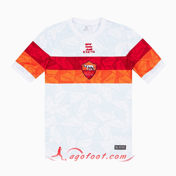 Maillot de Foot AS Rome Gardien de But Blanc 2022/2023