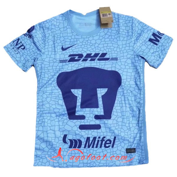 Maillot de Foot Pumas UNAM Gardien de But Bleu 2022/2023