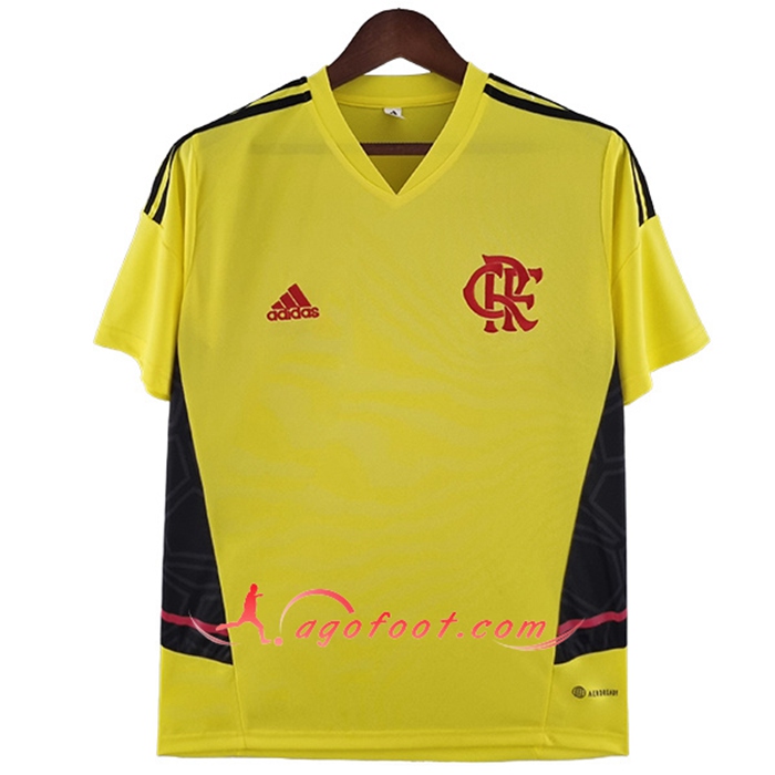 Training T-Shirts Flamengo Jaune 2022/2023