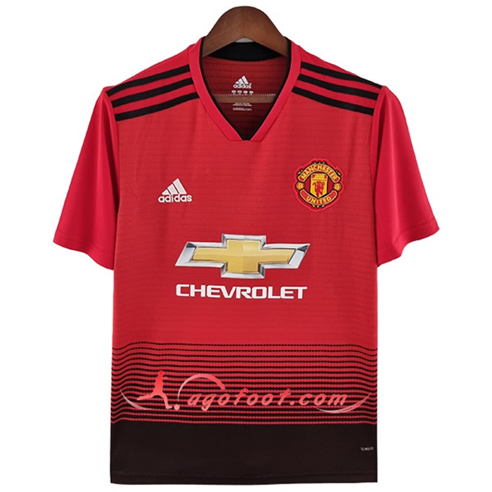 Maillot de Foot Manchester United Retro Domicile 2018/2019