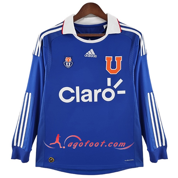 Maillot de Foot Universidad De Chile Retro Domicile Manches Longues 2011