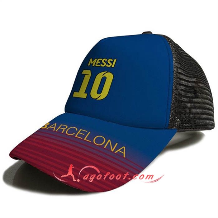 Casquette de Foot Messi 10 Bleu/Rouge 2023