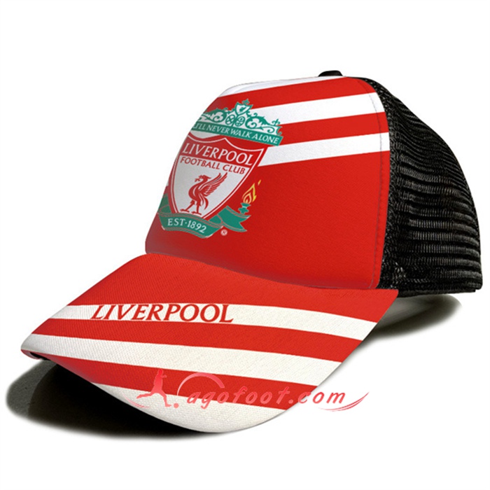 Casquette de Foot FC Liverpool Rouge 2023