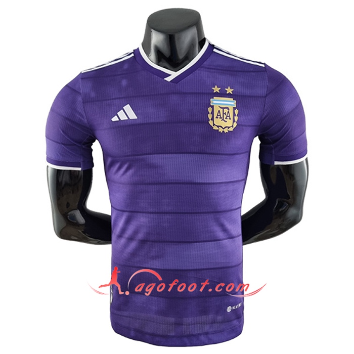 Maillot Equipe Foot Argentine Pourpre 2022/2023