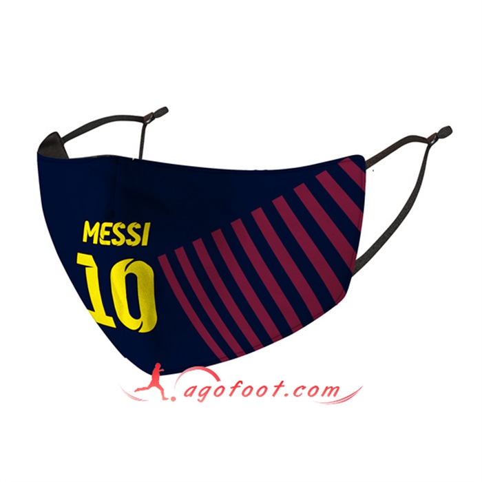 Nouveau Masques Foot Messi 10 Reutilisable