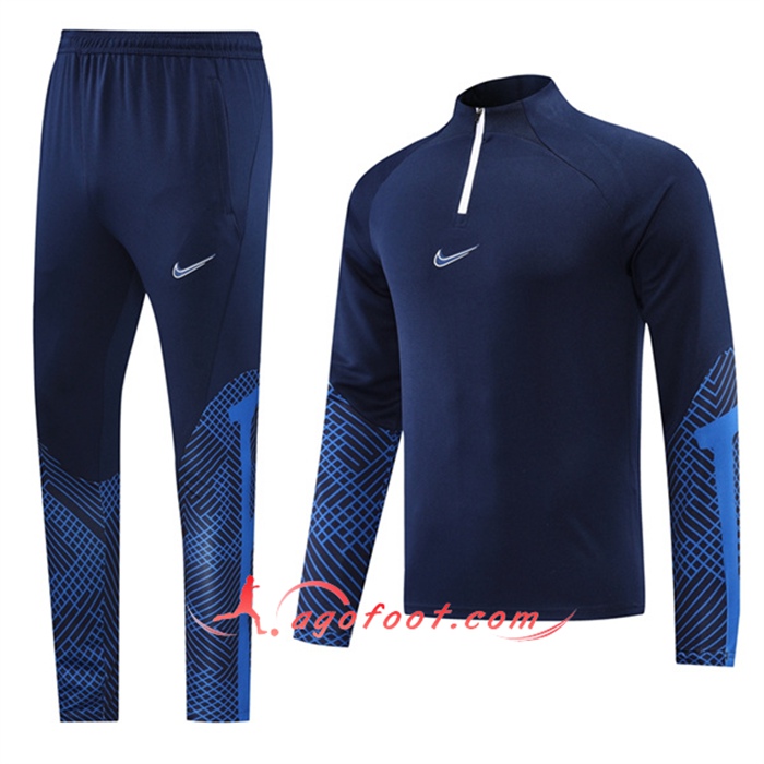 Ensemble Survetement de Foot Nike Bleu Marin 2022/2023
