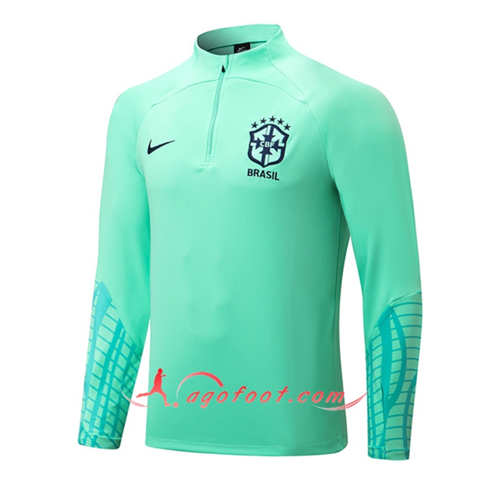 Sweatshirt Training Bresil Vert 2022/2023