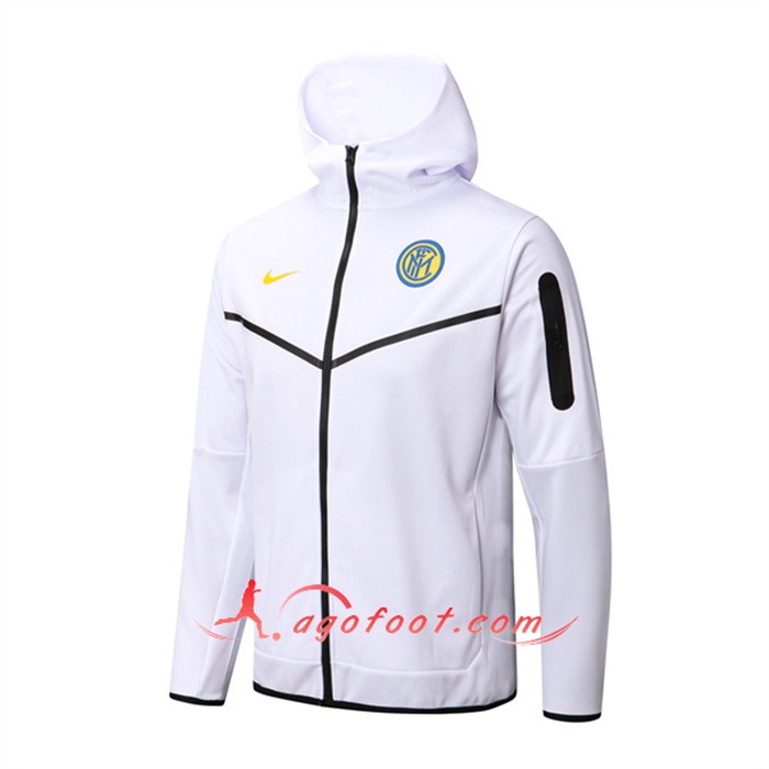 Veste A Capuche Inter Milan Blanc 2022/2023