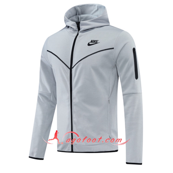 Veste A Capuche Nike Gris 2022/2023