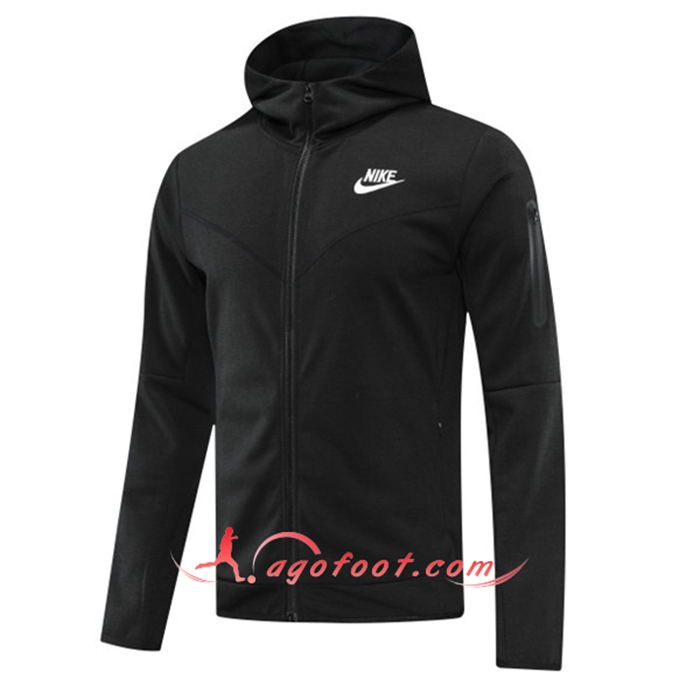 Veste A Capuche Adidas Noir 2022/2023