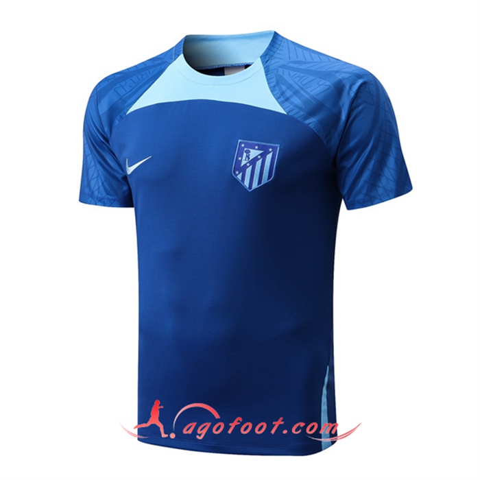 Training T-Shirts Atletico Madrid Bleu Marin 2022/2023