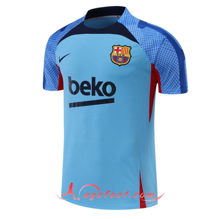 Training T-Shirts FC Barcelone Bleu 2022/2023