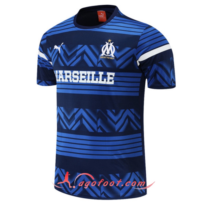 Training T-Shirts Marseille OM Bleu Marin 2022/2023