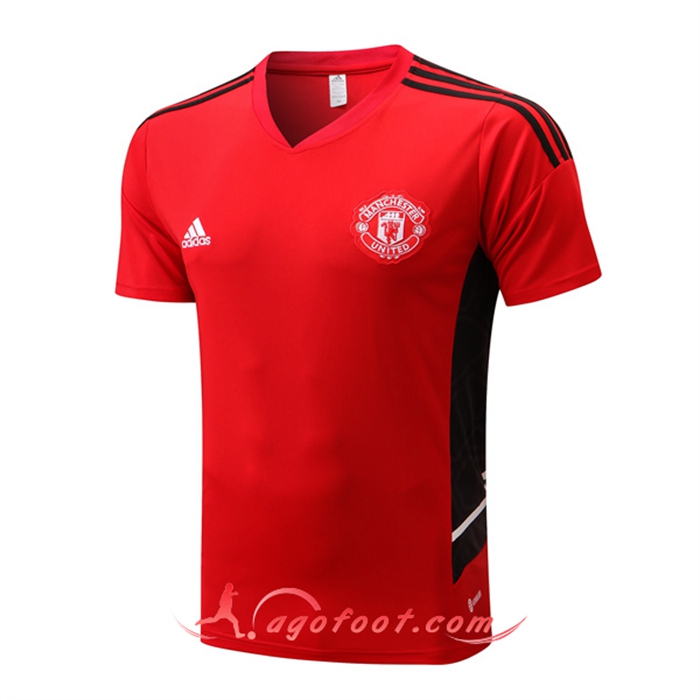 Training T-Shirts Manchester United Rouge 2022/2023