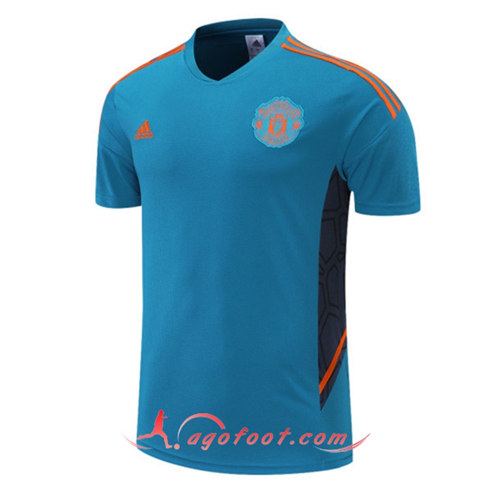 Training T-Shirts Manchester United Bleu 2022/2023