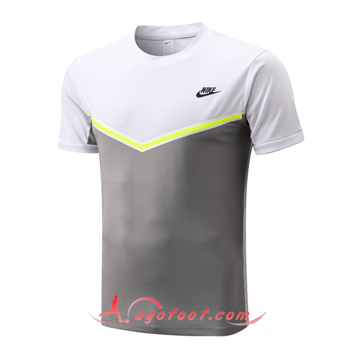 Training T-Shirts Nike Gris/Blanc 2022/2023