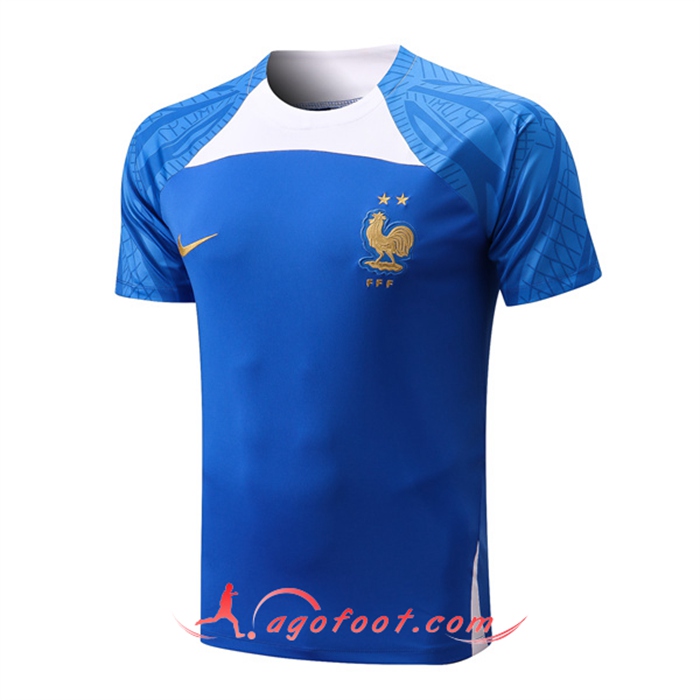 Training T-Shirts France Bleu 2022/2023