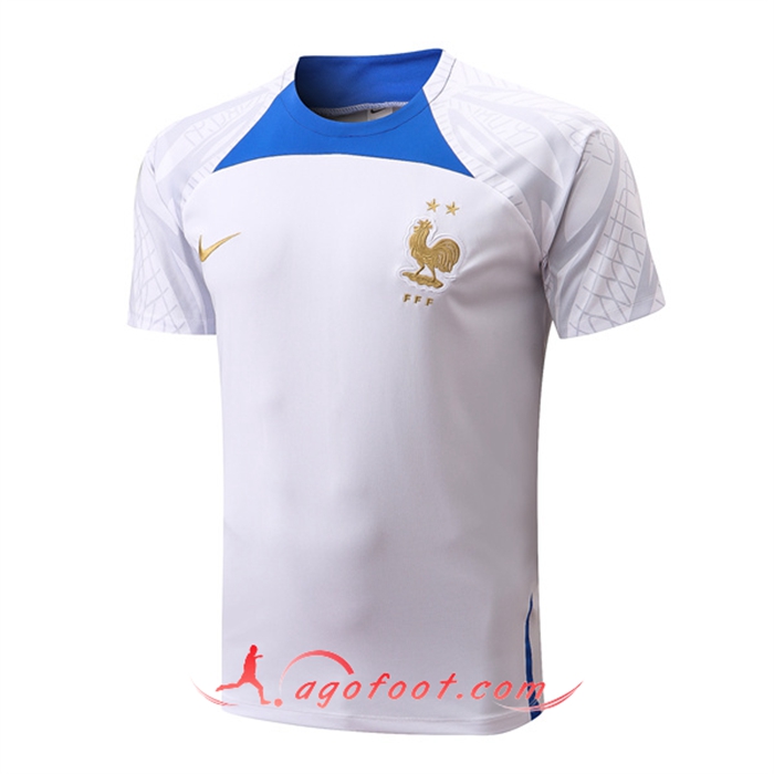 Training T-Shirts France Blanc 2022/2023