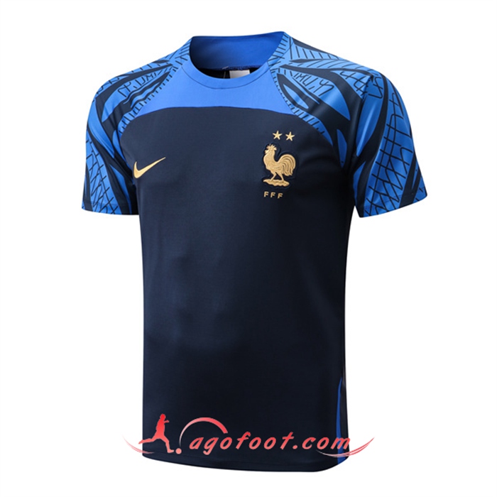Training T-Shirts France Bleu Marin 2022/2023