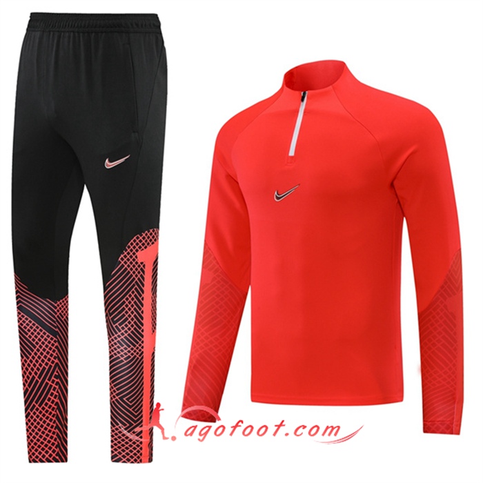 Ensemble Survetement de Foot Nike Rouge 2022/2023