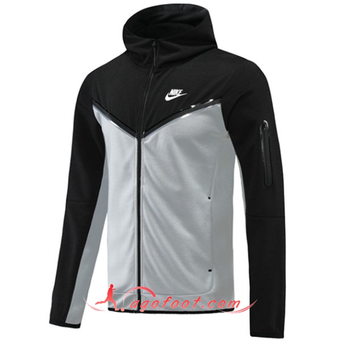 Veste A Capuche Nike Noir/Gris 2022/2023