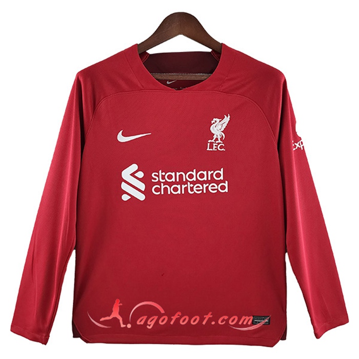 Maillot de Foot FC Liverpool Manches Longue Domicile 2022/2023