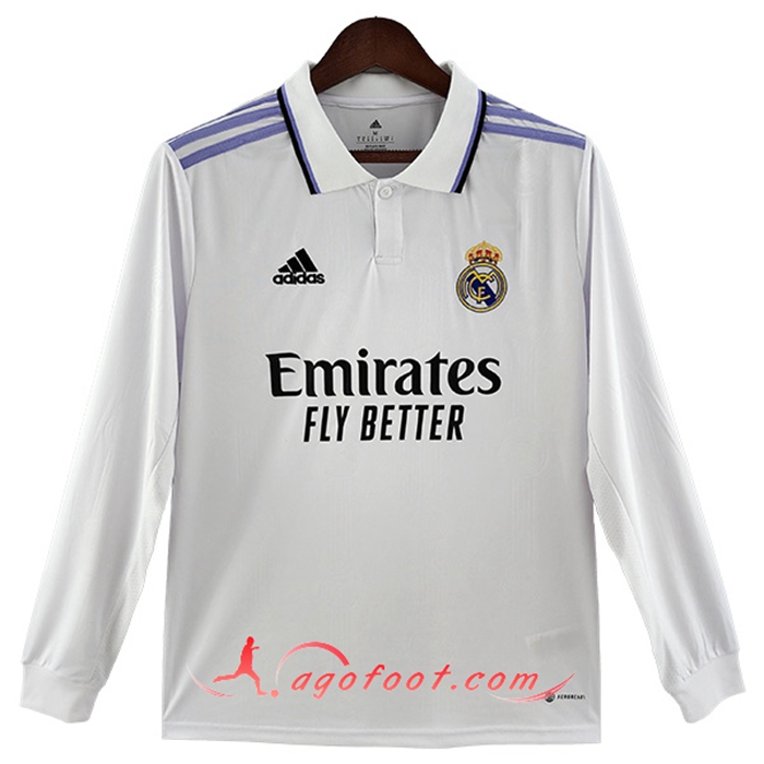 Maillot de Foot Real Madrid Manches Longue Domicile 2022/2023