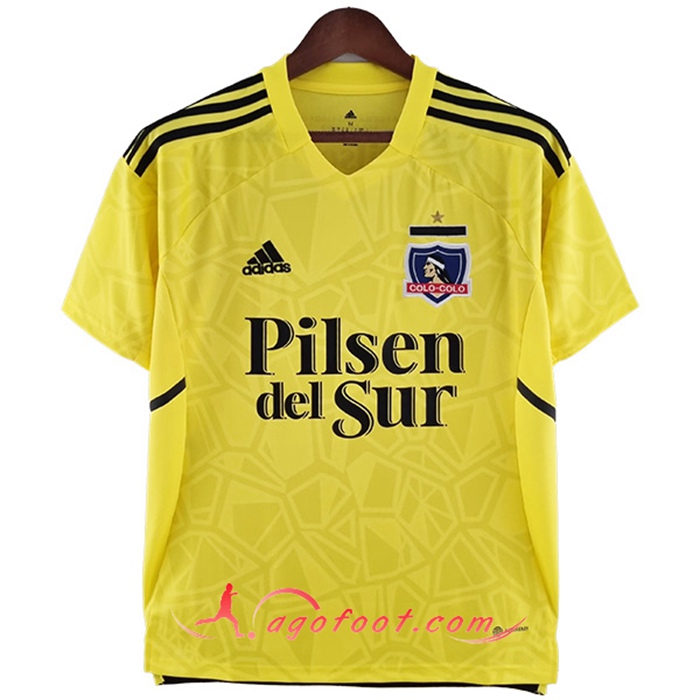Maillot de Foot Colo-Colo Gardien de But Jaune 2022/2023
