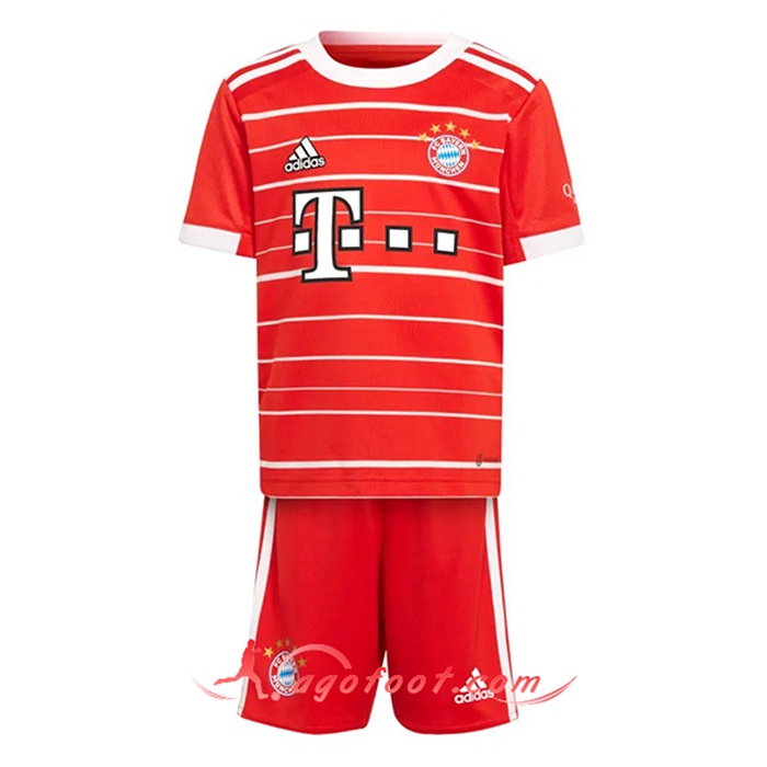 Maillot de Foot Bayern Munich Enfant Domicile 2022/2023