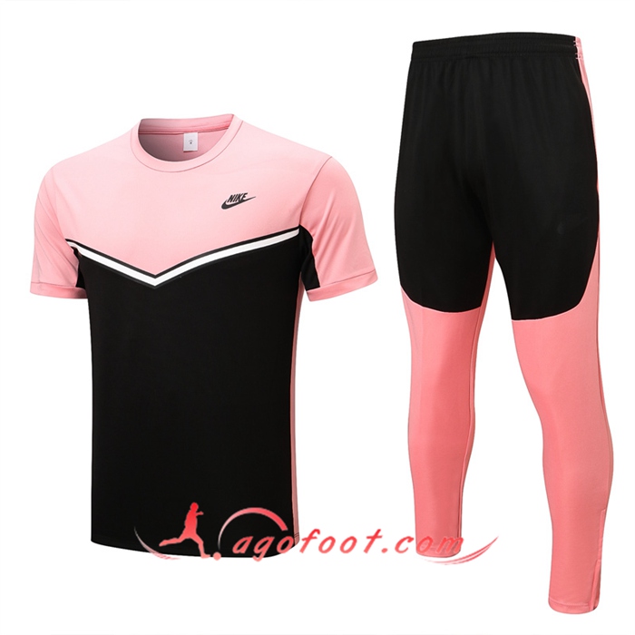 Ensemble Training T-Shirts + Pantalon Nike Rose/Gris 2022/2023