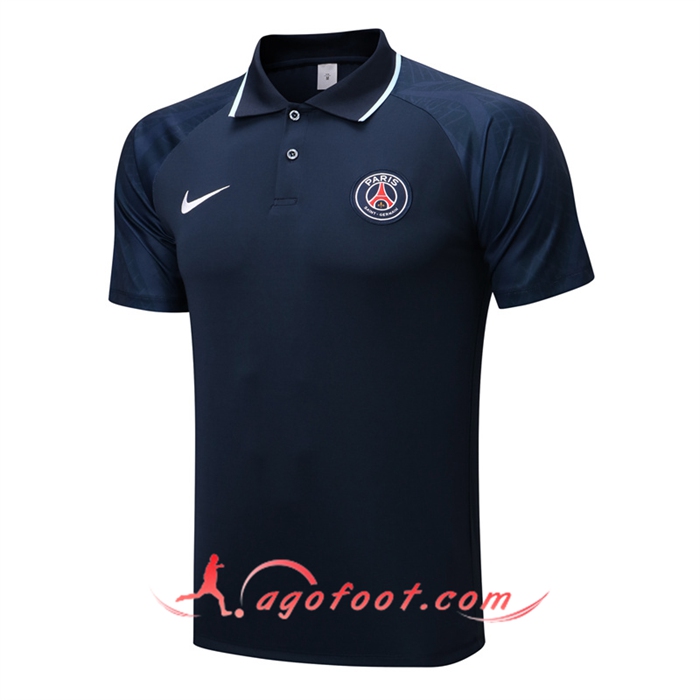 Polo Foot PSG Bleu Marin 2022/2023