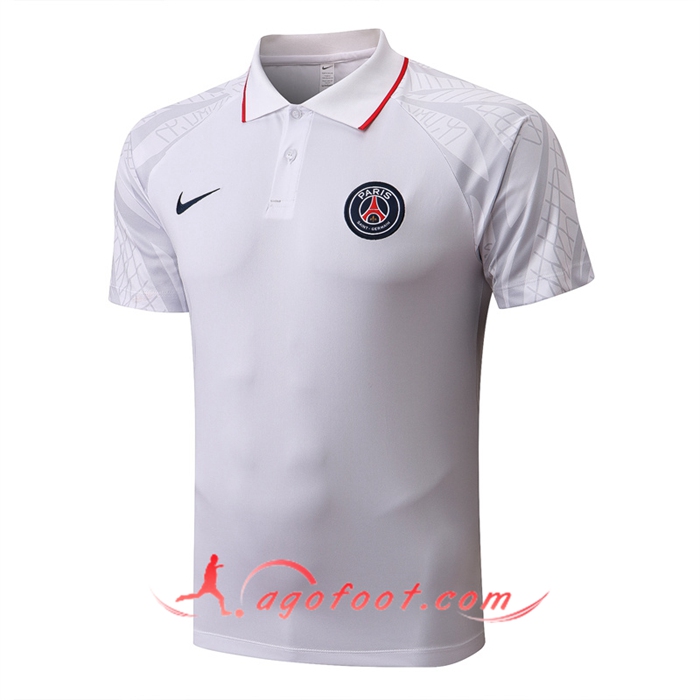 Polo Foot PSG Blanc 2022/2023