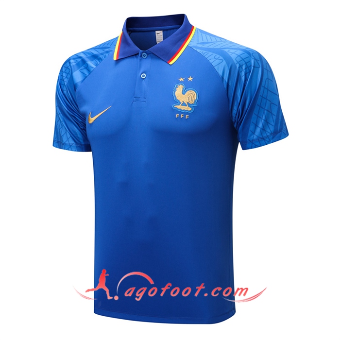 Polo Foot France Bleu 2022/2023