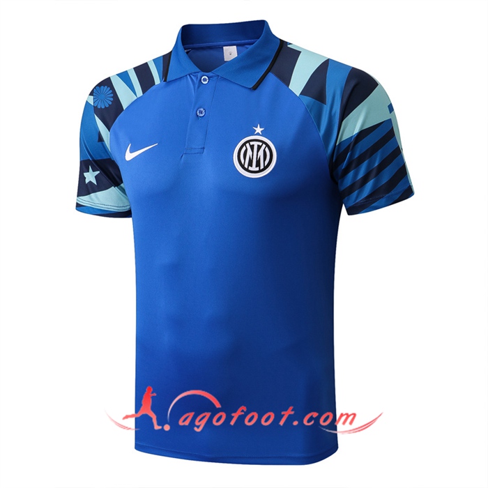Polo Foot Inter Milan Bleu 2022/2023