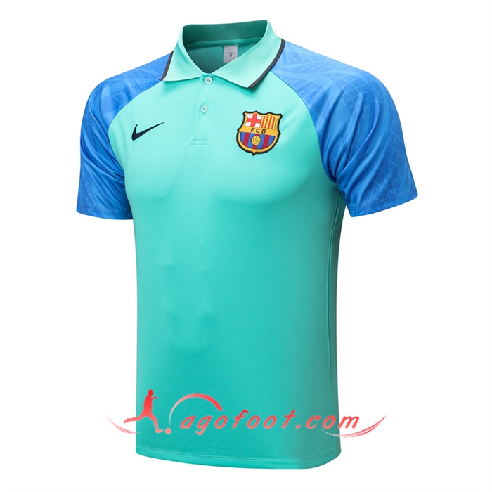 Polo Foot FC Barcelone Vert 2022/2023