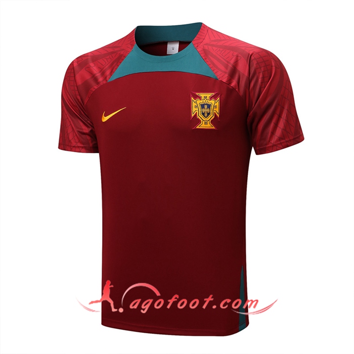 Training T-Shirts Portugal Rouge 2022/2023